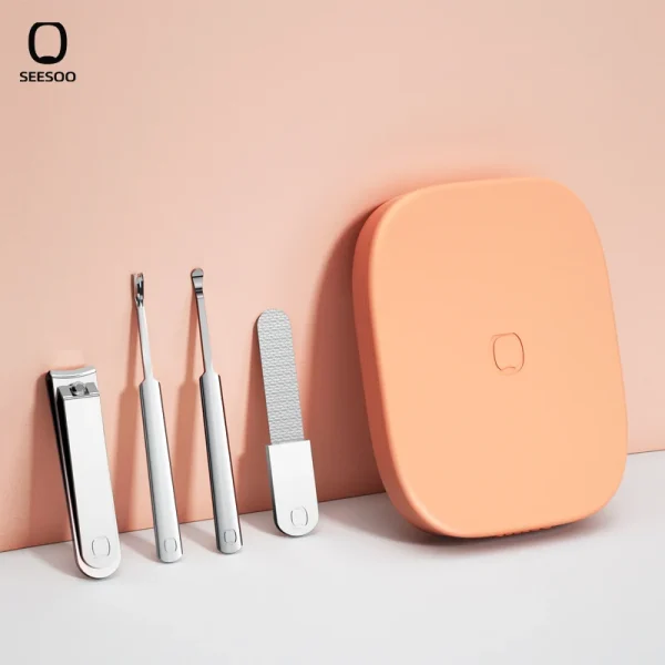 SEESOO 4-Piece Manicure Set